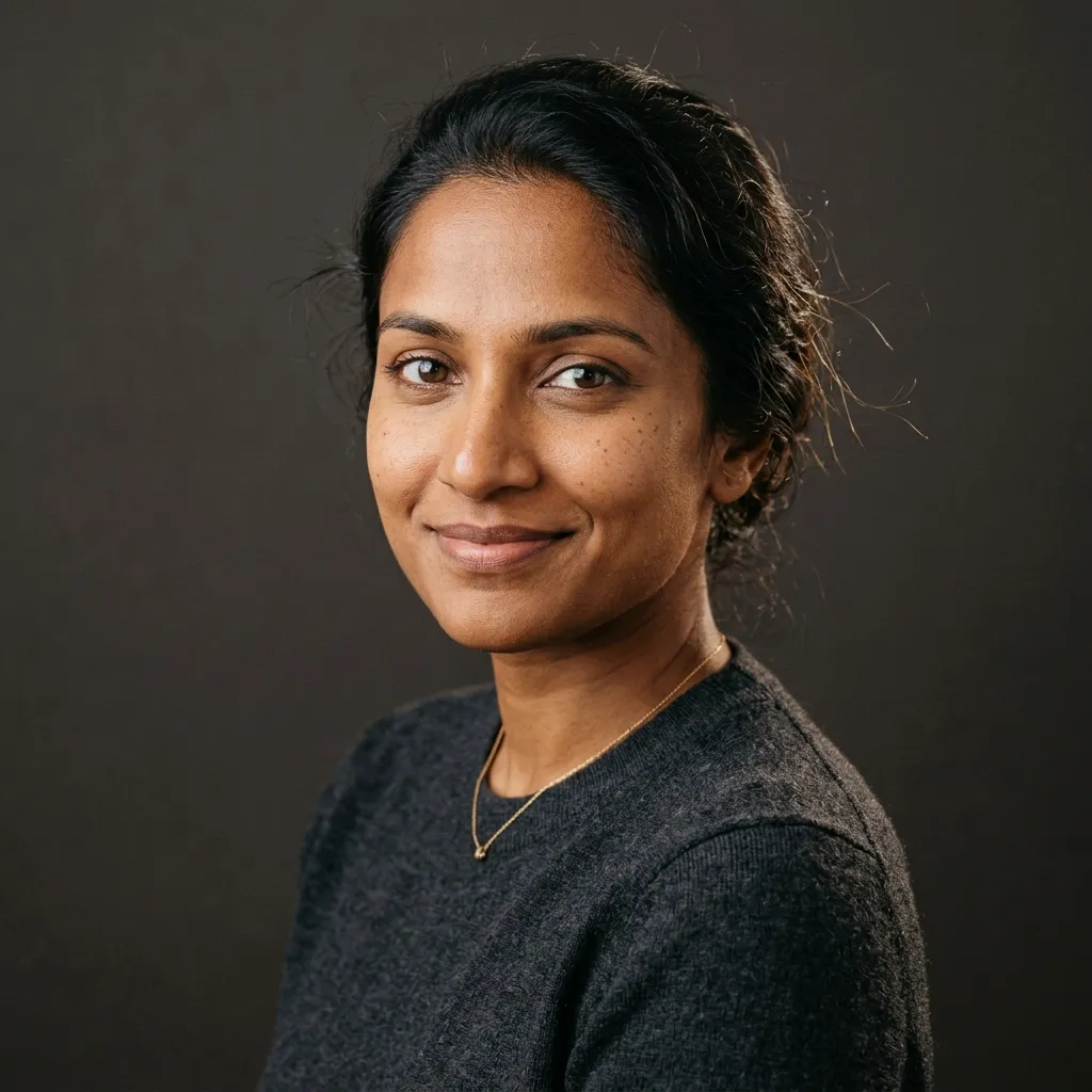 Priya Sharma, from the owned Founder's Edge example